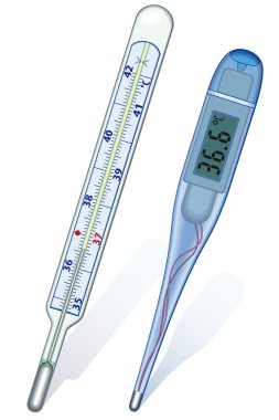 Thermometers clipart