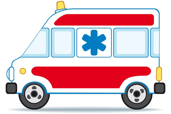 Ambulanza — Vettoriale Stock