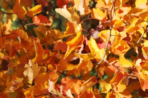 Follaje de otoño — Vector de stock