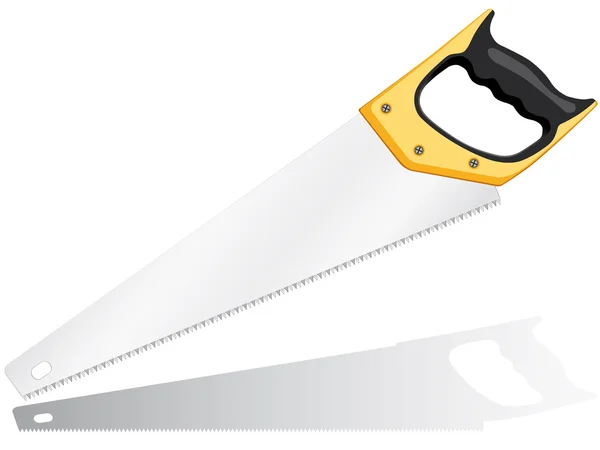 Ножовка — стоковый вектор