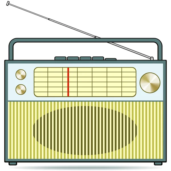 ラジオ受信機 — ストックベクタ