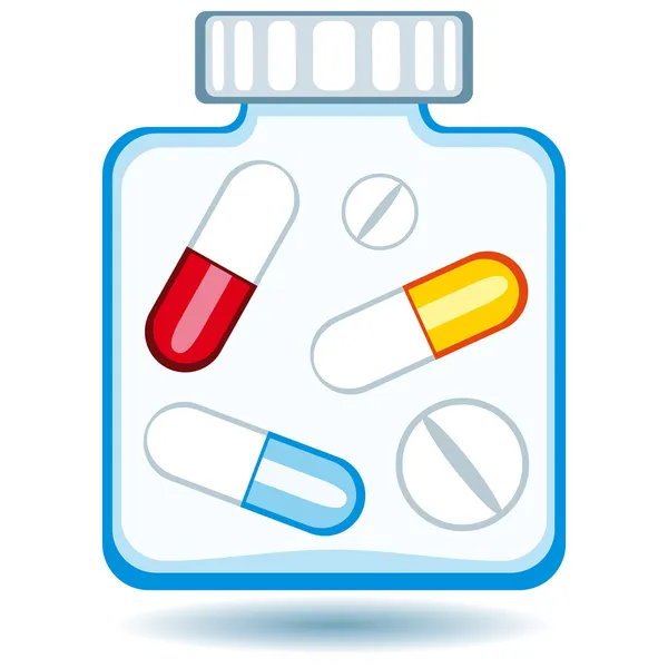 Comprimidos — Archivo Imágenes Vectoriales