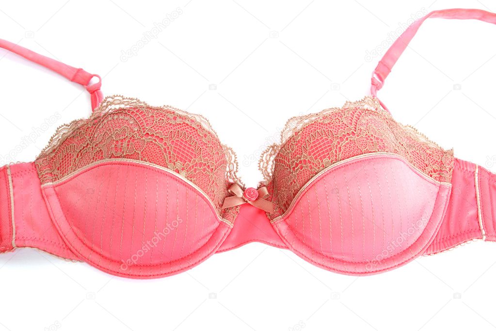 Pink bra