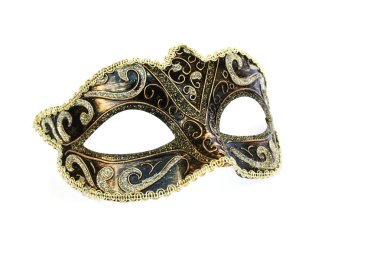Carnival mask isolated on white background. clipart
