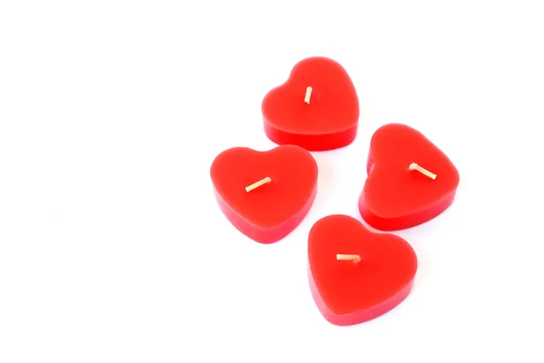 Candele rosse — Foto Stock