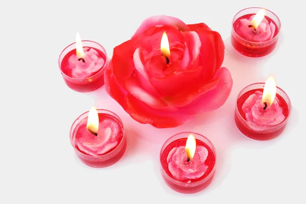 Velas rosadas —  Fotos de Stock