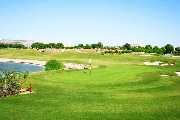 Campo de golfe — Fotografia de Stock