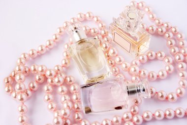 Perfume bottles clipart