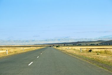 yüksek dağ yolu