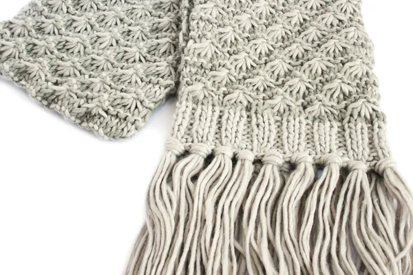 Gray scarf — Stock Photo, Image
