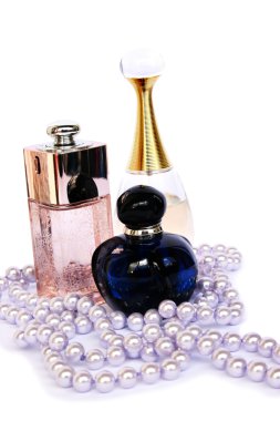 Perfume bottles clipart