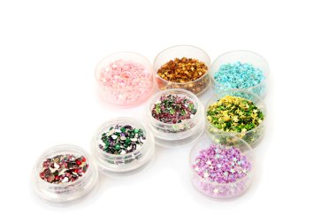 Nail glitters clipart