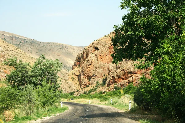 Camino en Armenia — Foto de Stock