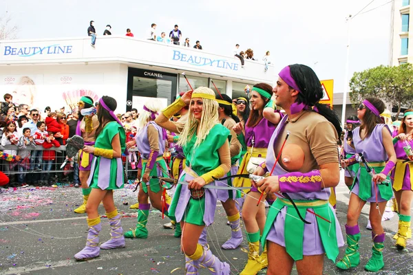 Карнавал на Кипре — стоковое фото