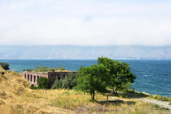 Lago Sevan na Armênia — Fotografia de Stock