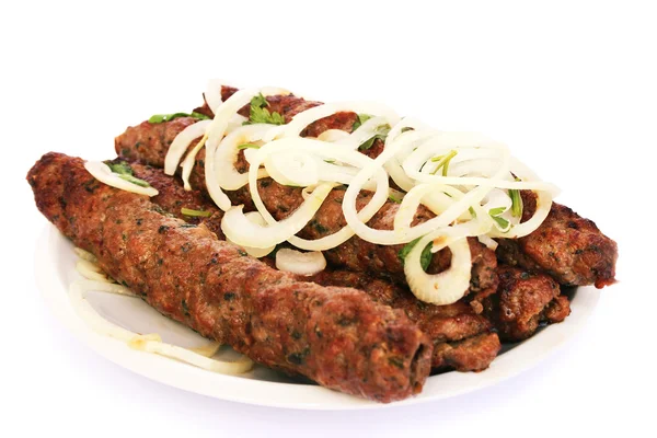 Carne di manzo kebab — Foto Stock