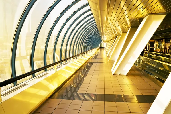 stock image Interior of the business bridge Bagration