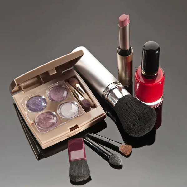 Conjunto de cosméticos — Fotografia de Stock