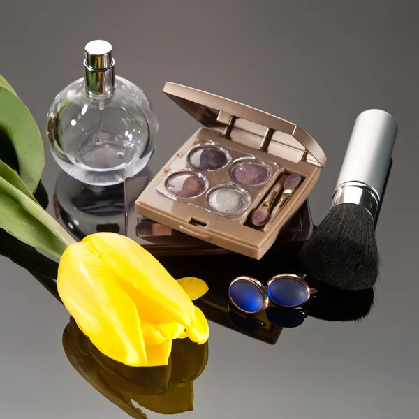 Luxury cosmetics set — Stock Photo, Image