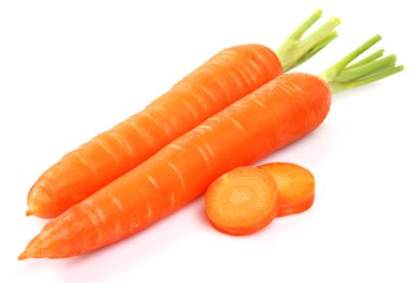 Ripe carrot clipart