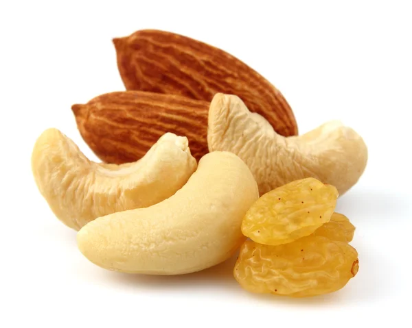 Nueces dulces y frutas — Foto de Stock