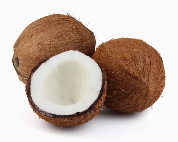 Kokosnuss in Großaufnahme — Stockfoto