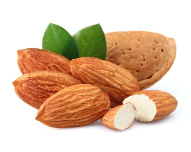 Almonds with kernels clipart