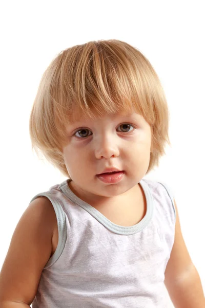 Sevimli küçük çocuk portresi — Stok fotoğraf