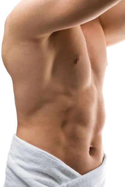 Nacked male torso — Stock Photo, Image