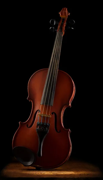 旧小提琴关门 — 图库照片
