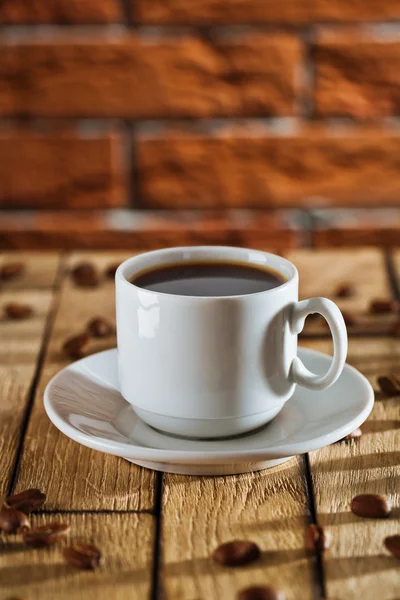 Tasse simple avec café — Photo