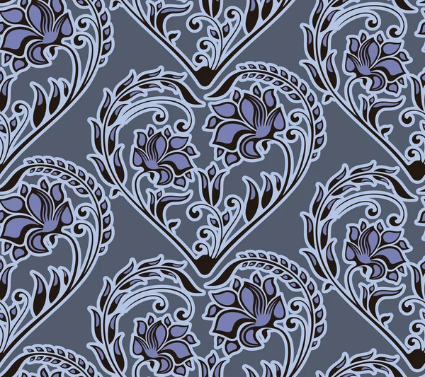 Modèle floral sans couture — Image vectorielle