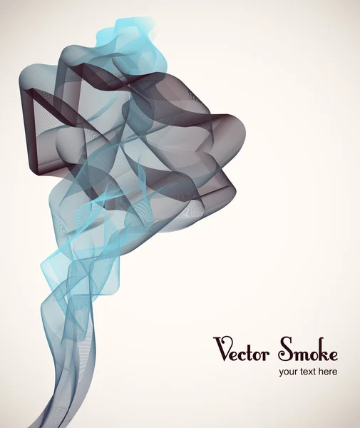 Vector humo fondo — Vector de stock