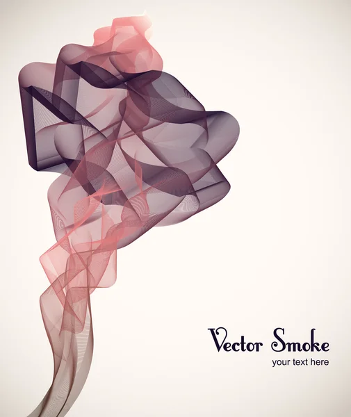 Vektorové kouřové pozadí — Stockový vektor