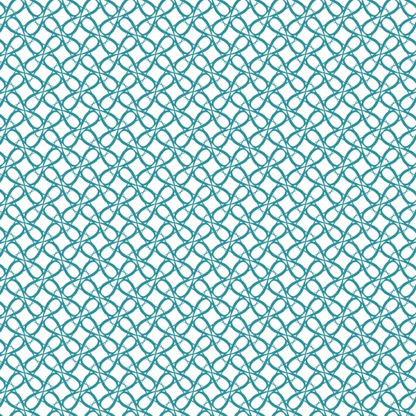 Vektorillustration einer abstrakten monochromen geometrischen Naht — Stockvektor
