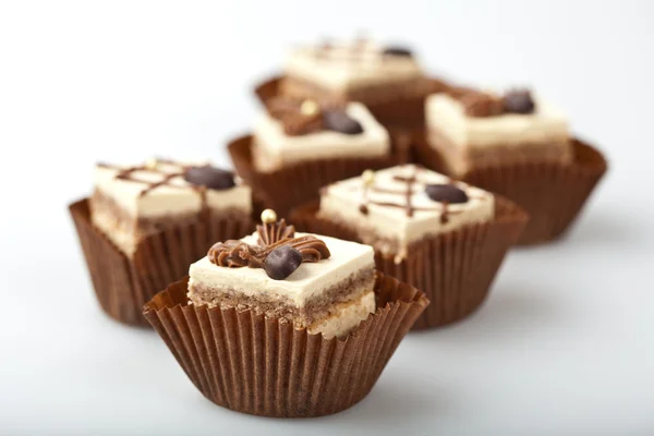 Mini Csokoládés sütemény — Stock Fotó