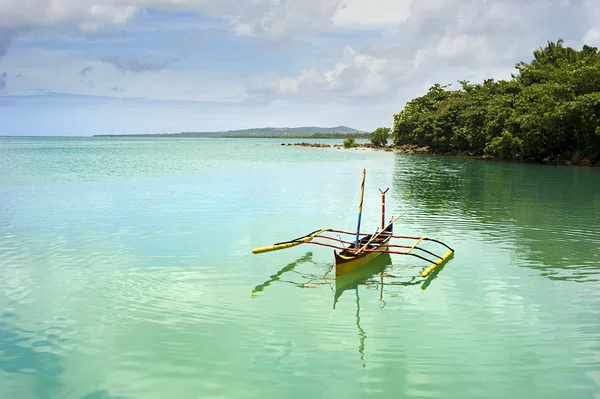 Tradycyjną łodzią Filipiny — Zdjęcie stockowe