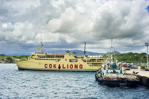 Puerto marítimo en Filipinas — Foto de Stock