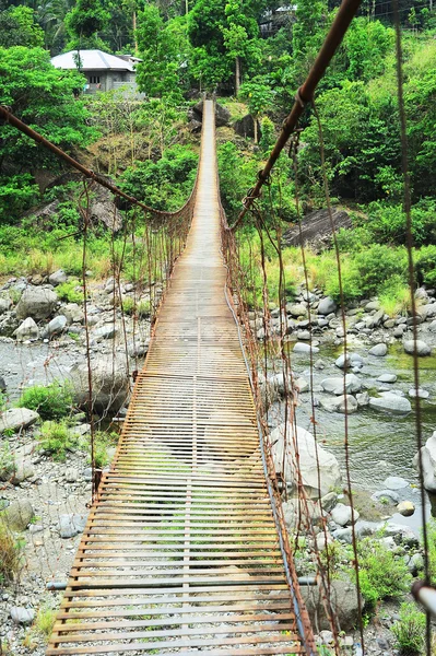 Puente colgante — Foto de Stock