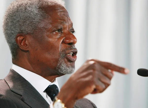 Kofi Annan — Foto Stock