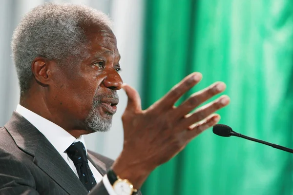 Kofi Annan — Zdjęcie stockowe