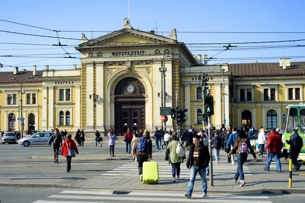 Belgrad merkez demiryolu İstasyonu — Stok fotoğraf