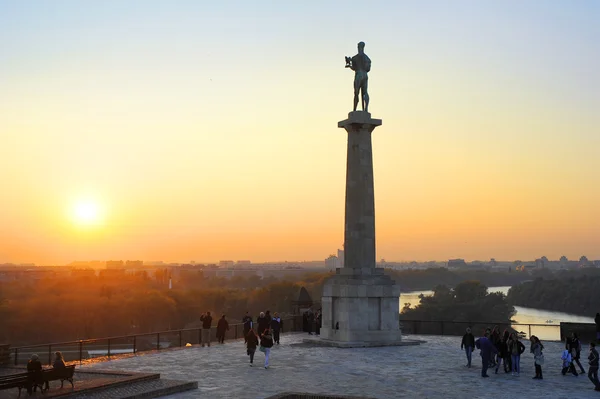 승리, belgrad의 동상 — 스톡 사진