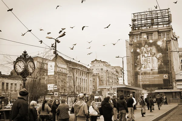 Бухаресті вулиці — стокове фото