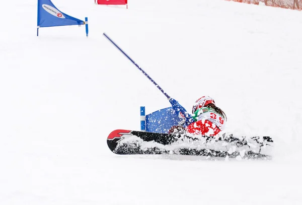 Кубок Европы по сноуборду — стоковое фото