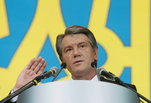 Viktor Yushchenko — Foto de Stock