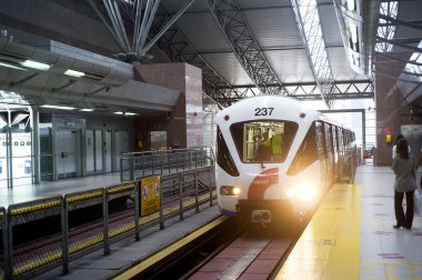 Kuala Lumpur LRT clipart