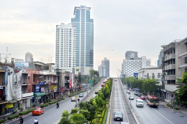 Bangkok highway clipart