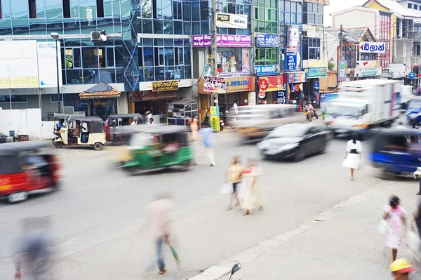 Sri Lankan traffic — Stock Photo, Image