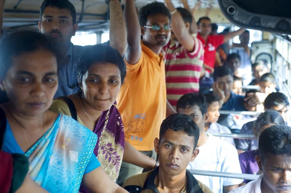 斯里兰卡公共汽车 — 图库照片